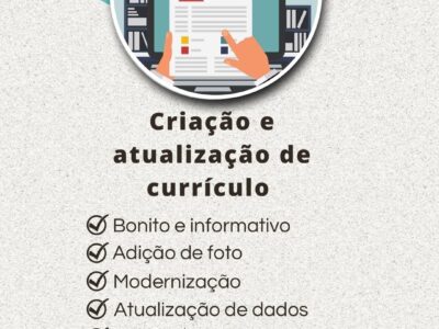 Criação e atualização de currículos